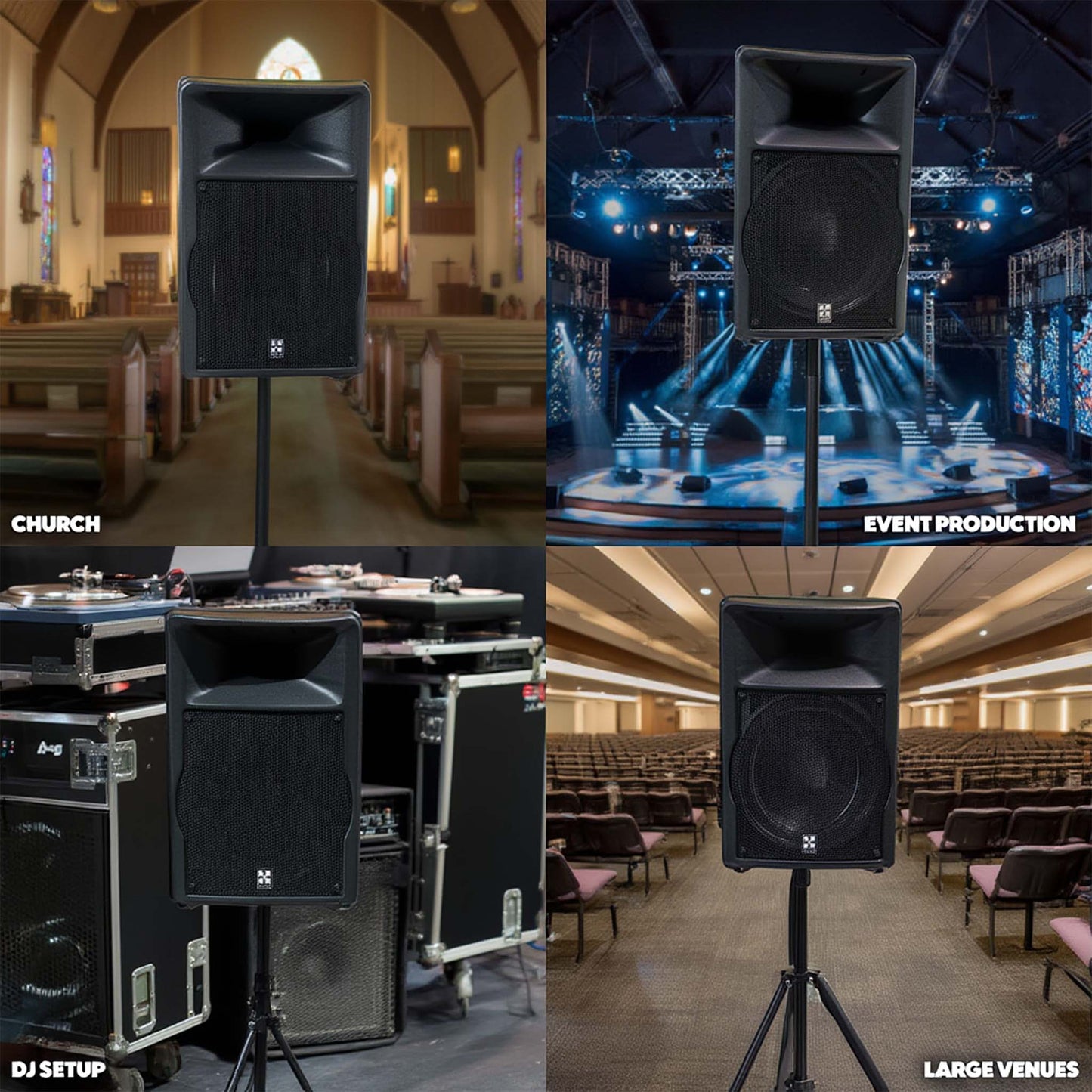 Passive PA Speakers for Professional Audio Systems