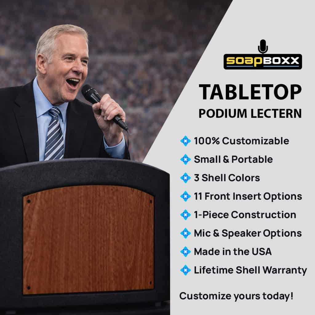 Tabletop Podium Lectern