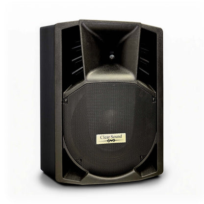 Clear Sound 12" Powered Active PA Speaker with MP3 Player