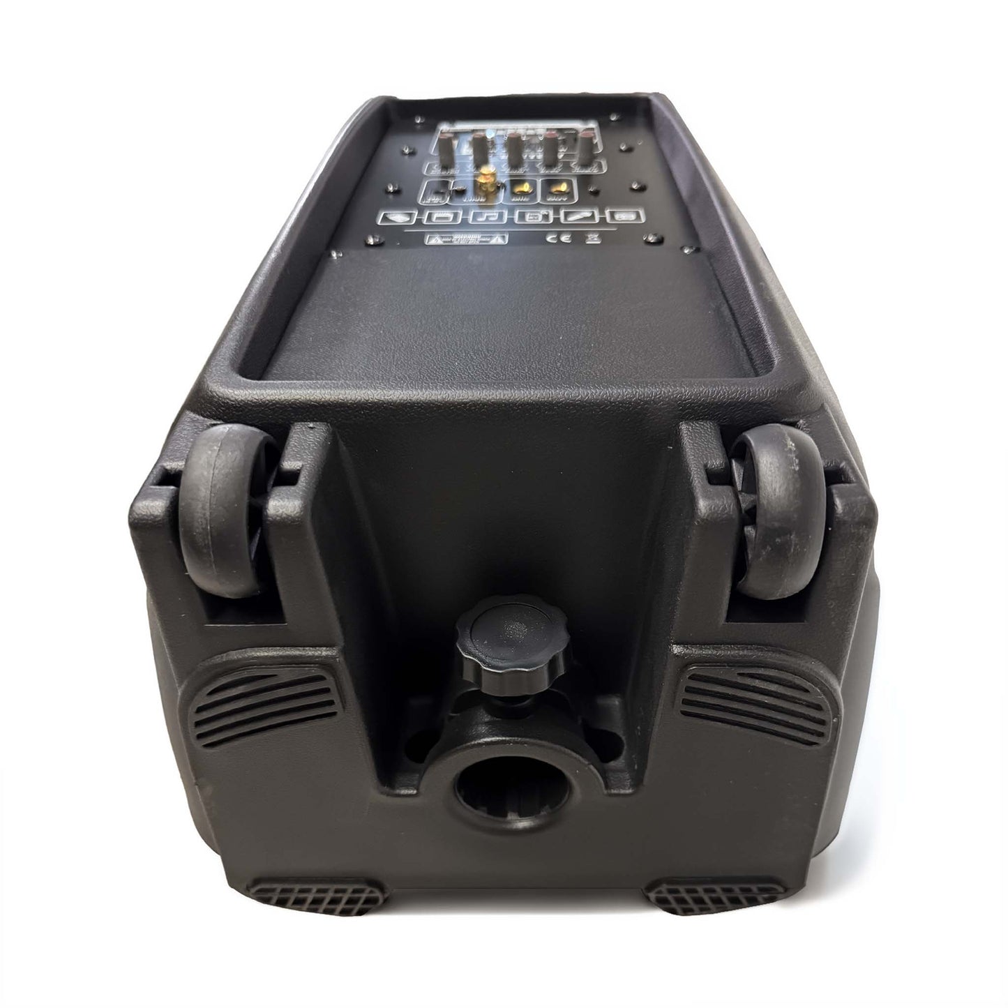 Rolling Battery Powered Portable PA Sound Systems with Wireless Mic & Remote