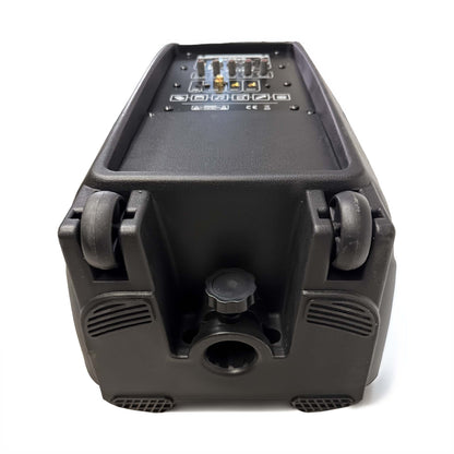 Rolling Battery Powered Portable PA Sound Systems with Wireless Mic & Remote