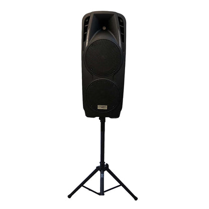Dual 10" Battery Powered Portable PA Sound System