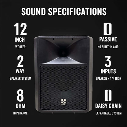 Passive PA Speakers for Professional Audio Systems