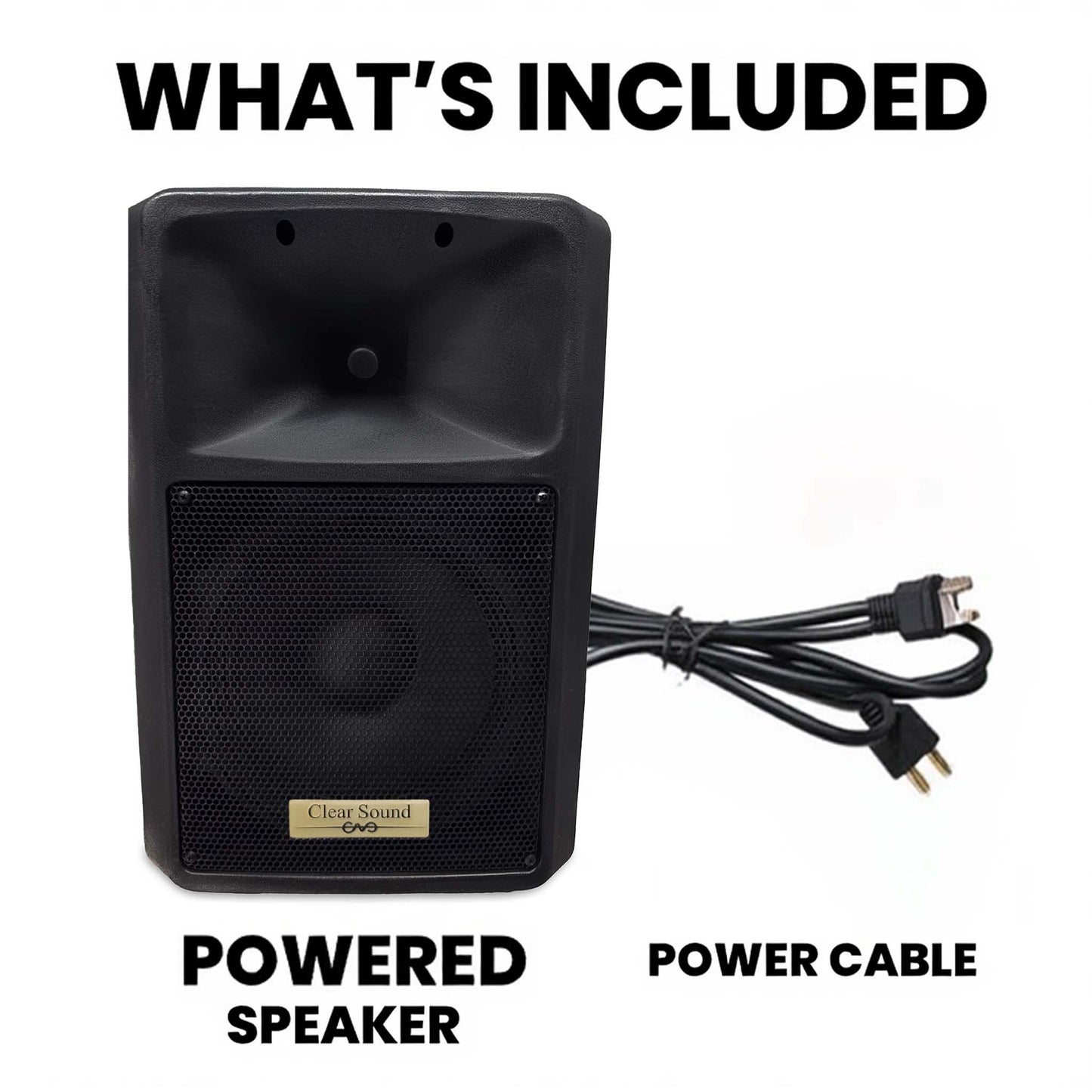 Powered PA Speakers Professional Audio System