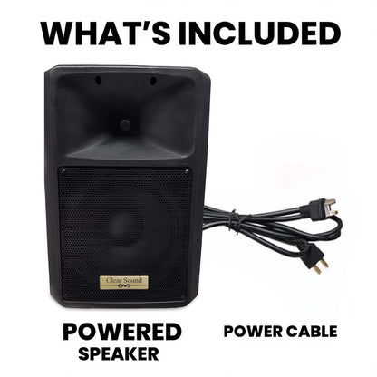 Powered PA Speakers Professional Audio System