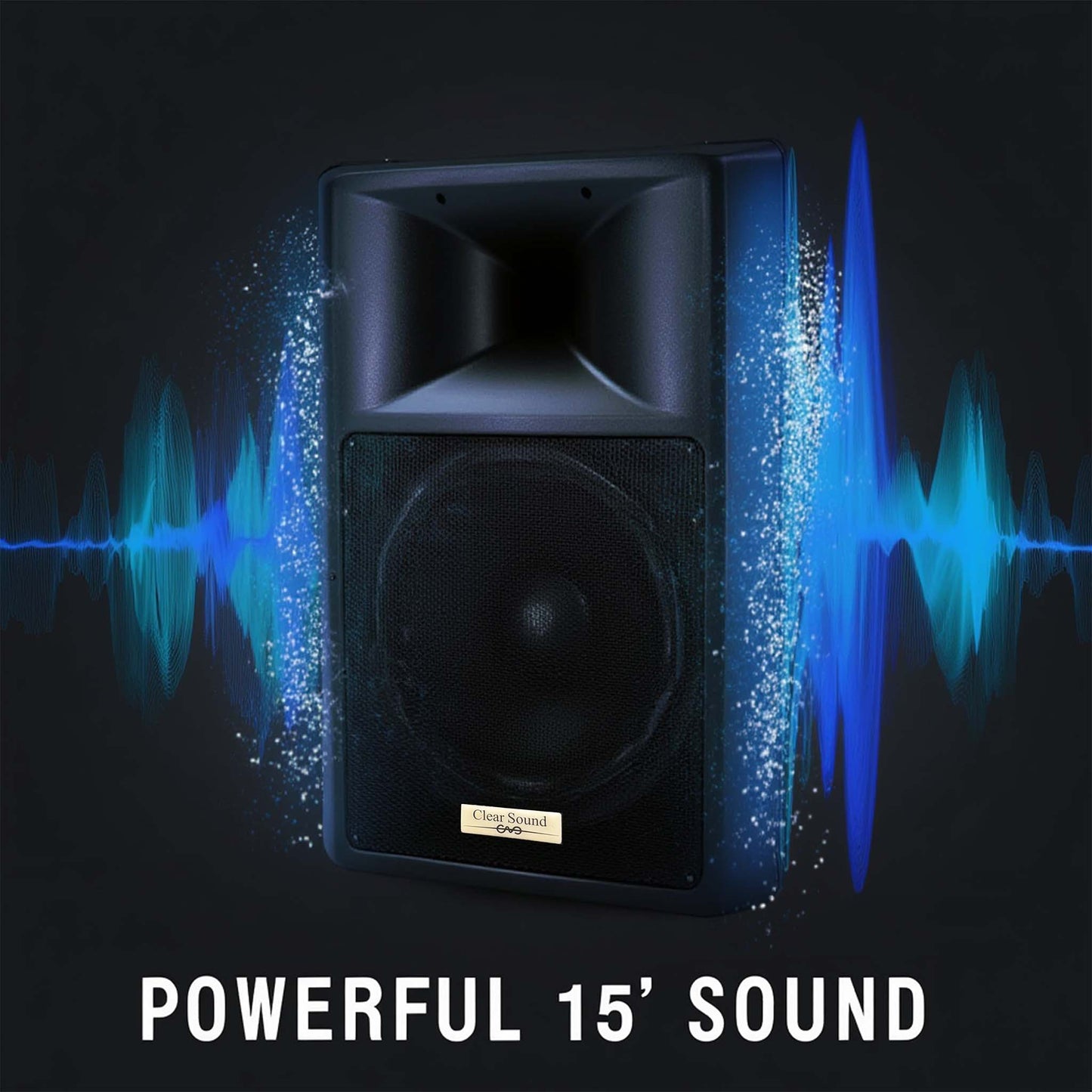 Powered PA Speakers Professional Audio System