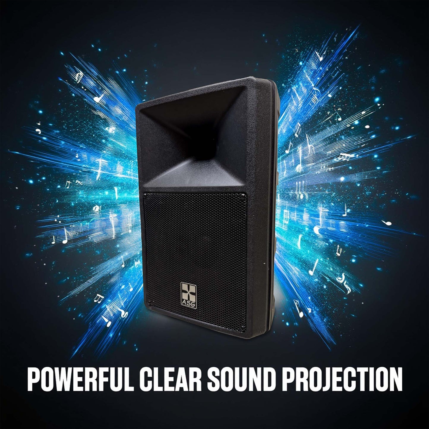 Powered PA Speakers Professional Audio System