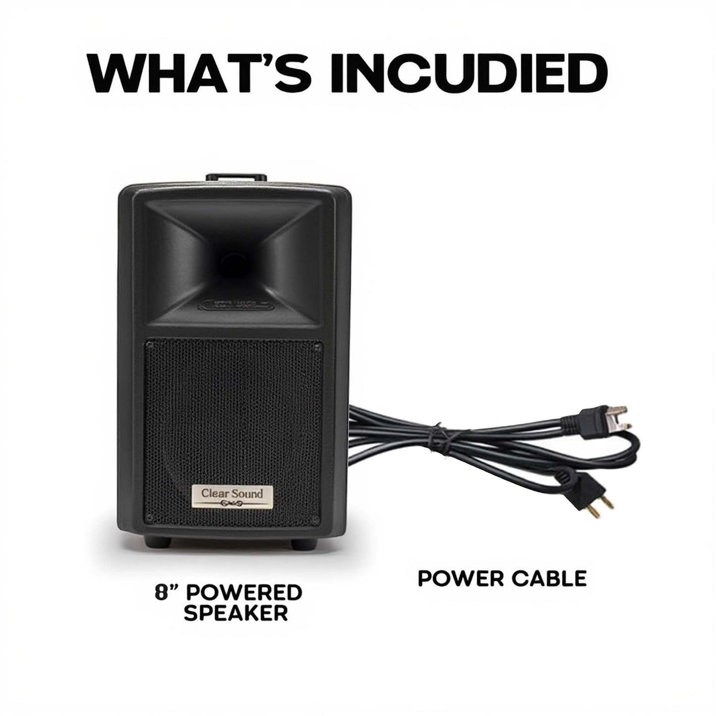 Powered PA Speakers Professional Audio System