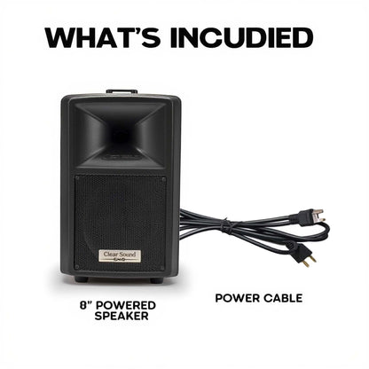 Powered PA Speakers Professional Audio System