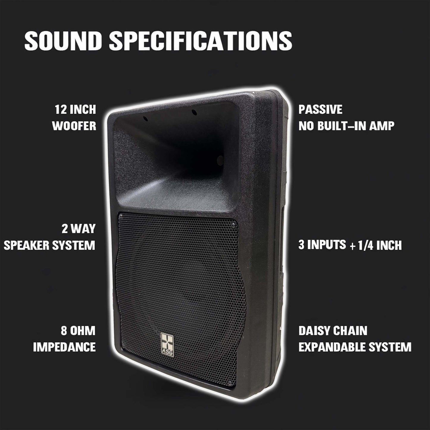 Passive PA Speakers for Professional Audio Systems