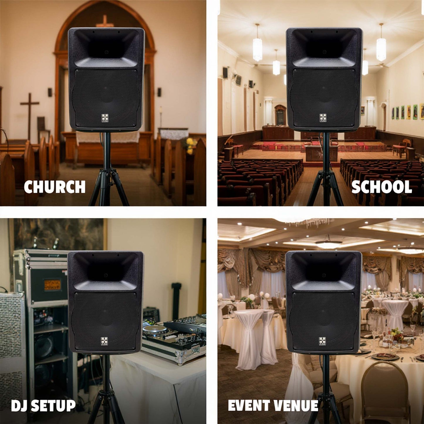 Passive PA Speakers for Professional Audio Systems