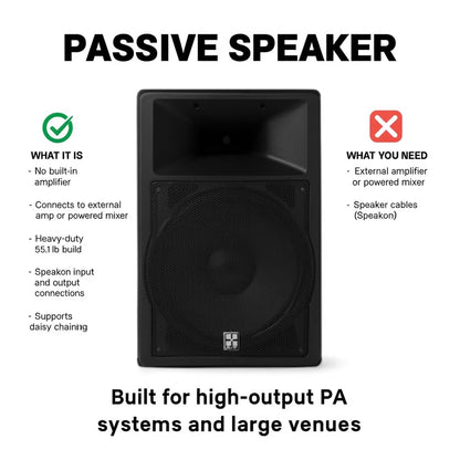 Passive PA Speakers for Professional Audio Systems
