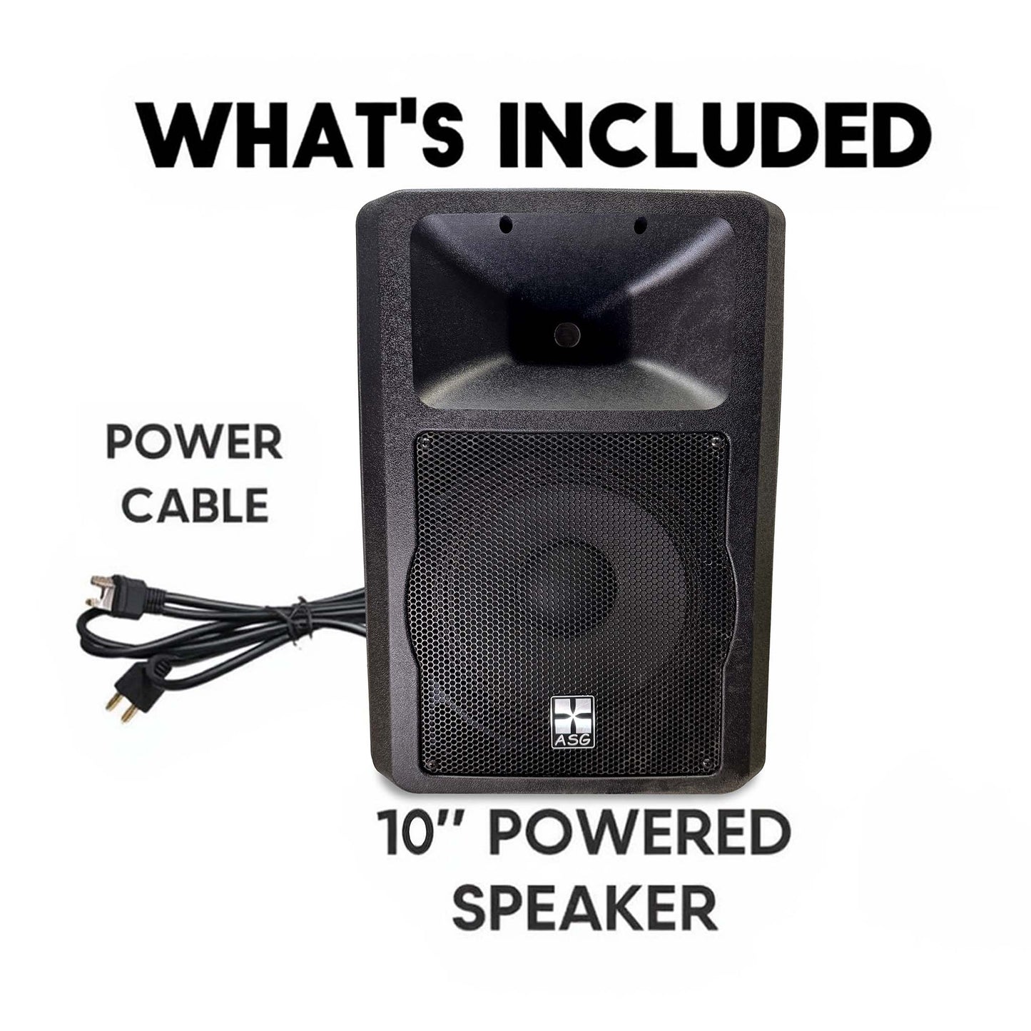 Powered PA Speakers Professional Audio System