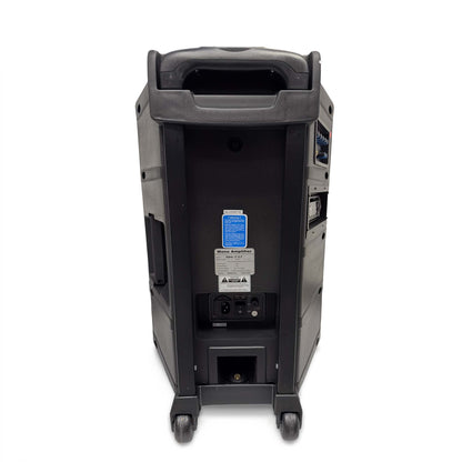 12" Portable PA Sound System with CD Player & Wireless Mics